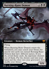 Demônio da Runa Ardente / Burning-Rune Demon - Magic: The Gathering - MoxLand