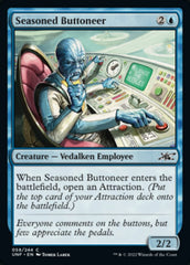 Seasoned Buttoneer - Magic: The Gathering - MoxLand