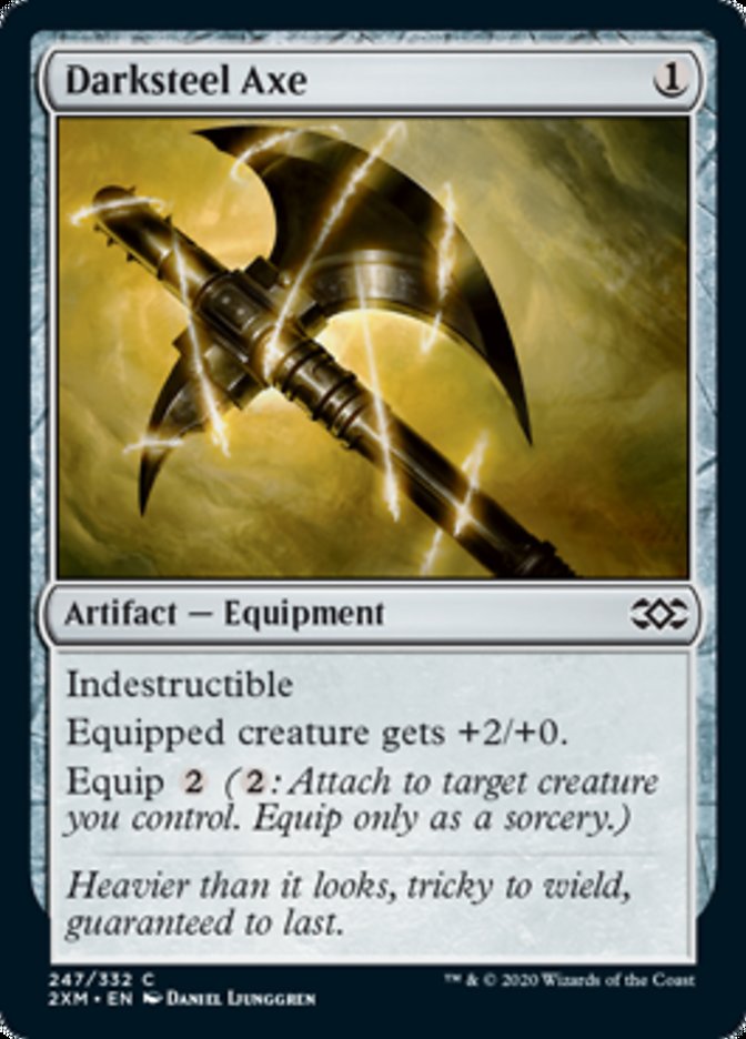 Machado de Aço Negro / Darksteel Axe - Magic: The Gathering - MoxLand