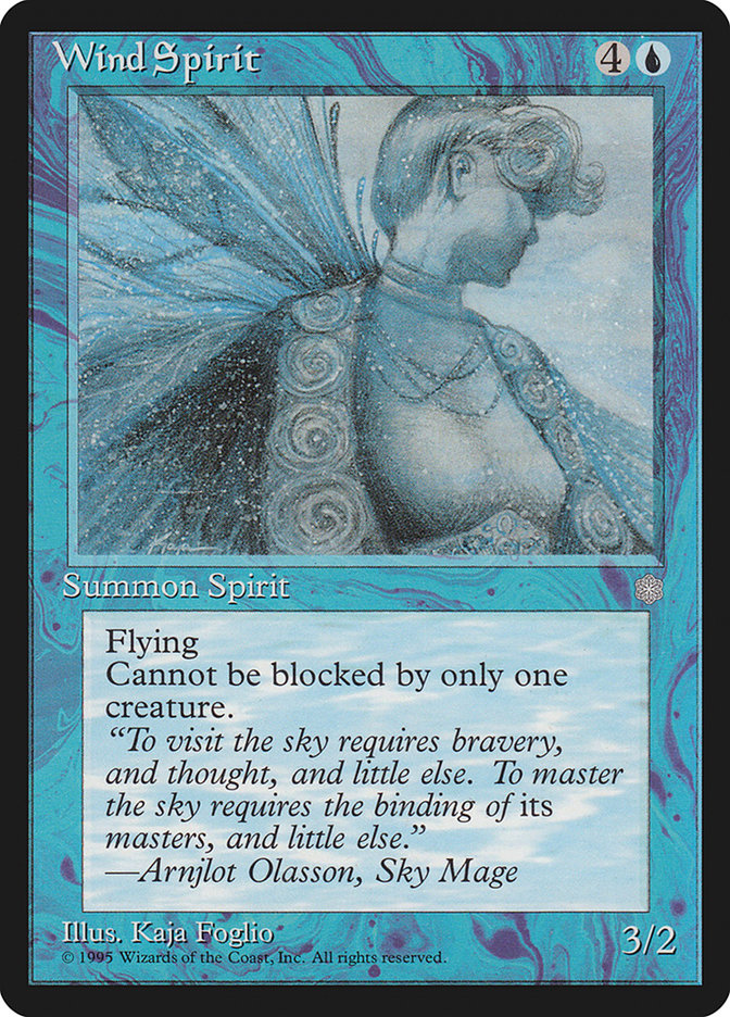 Espírito do Vento / Wind Spirit - Magic: The Gathering - MoxLand