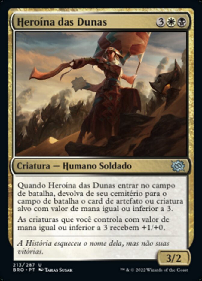 Heroína das Dunas / Hero of the Dunes - Magic: The Gathering - MoxLand