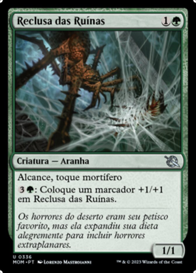 Reclusa das Ruínas / Ruins Recluse - Magic: The Gathering - MoxLand