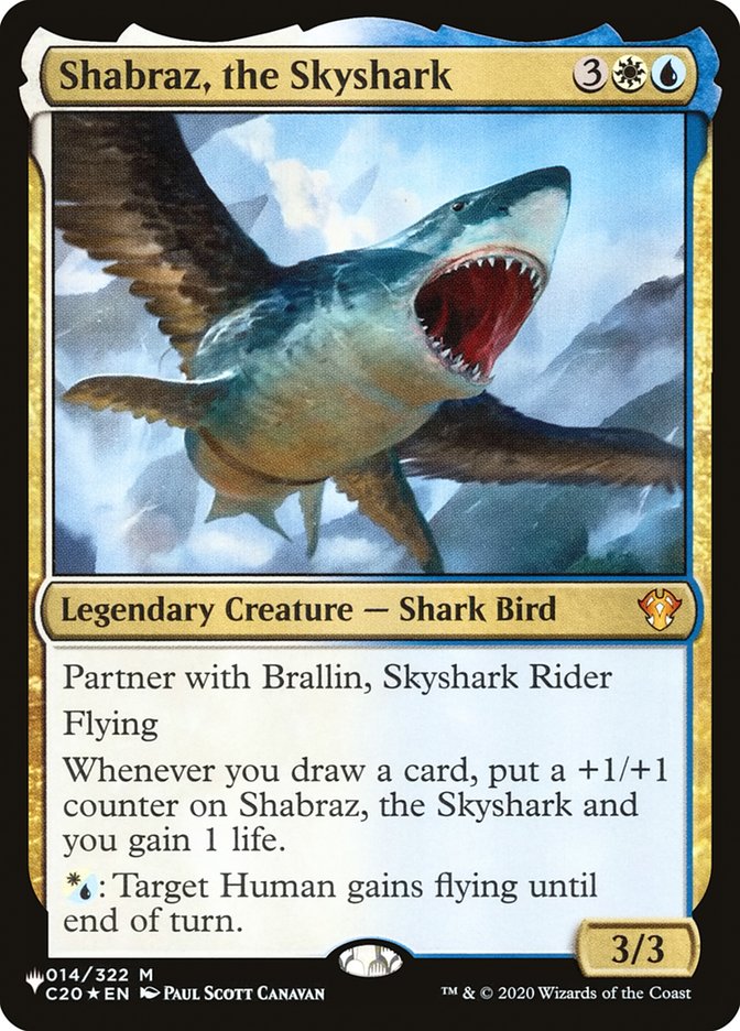 Shabraz, o Tubarão-celeste / Shabraz, the Skyshark - Magic: The Gathering - MoxLand