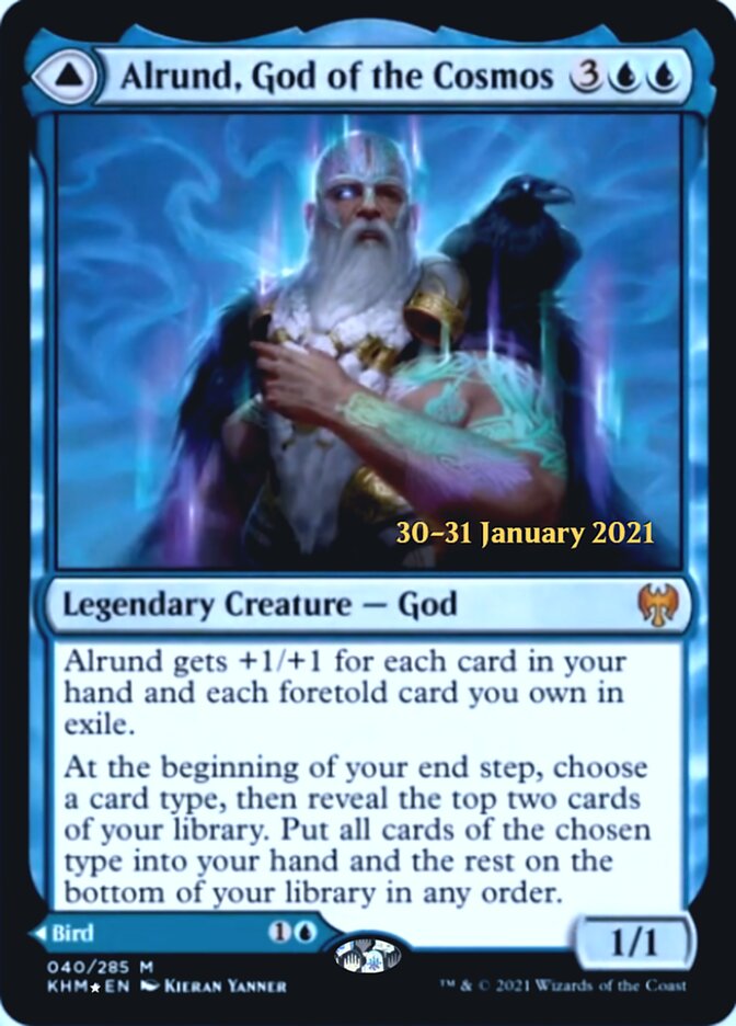 Alrund, Deus do Cosmos / Alrund, God of the Cosmos - Magic: The Gathering - MoxLand