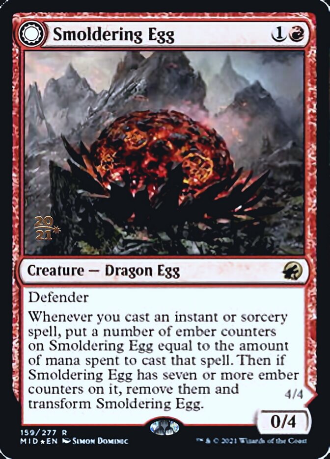 Ovo Fumegante / Smoldering Egg - Magic: The Gathering - MoxLand