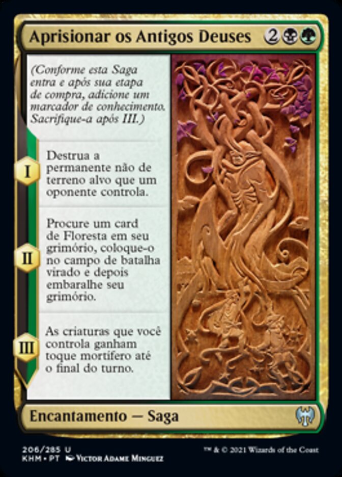 Aprisionar os Antigos Deuses / Binding the Old Gods - Magic: The Gathering - MoxLand