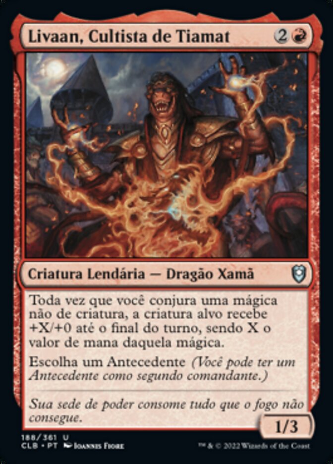 Livaan, Cultista de Tiamat / Livaan, Cultist of Tiamat - Magic: The Gathering - MoxLand