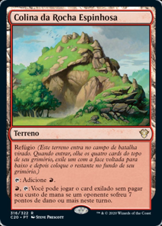 Colina da Rocha Espinhosa / Spinerock Knoll - Magic: The Gathering - MoxLand