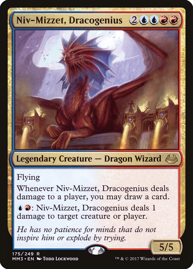 Niv-Mizzet, Dracogênio / Niv-Mizzet, Dracogenius - Magic: The Gathering - MoxLand