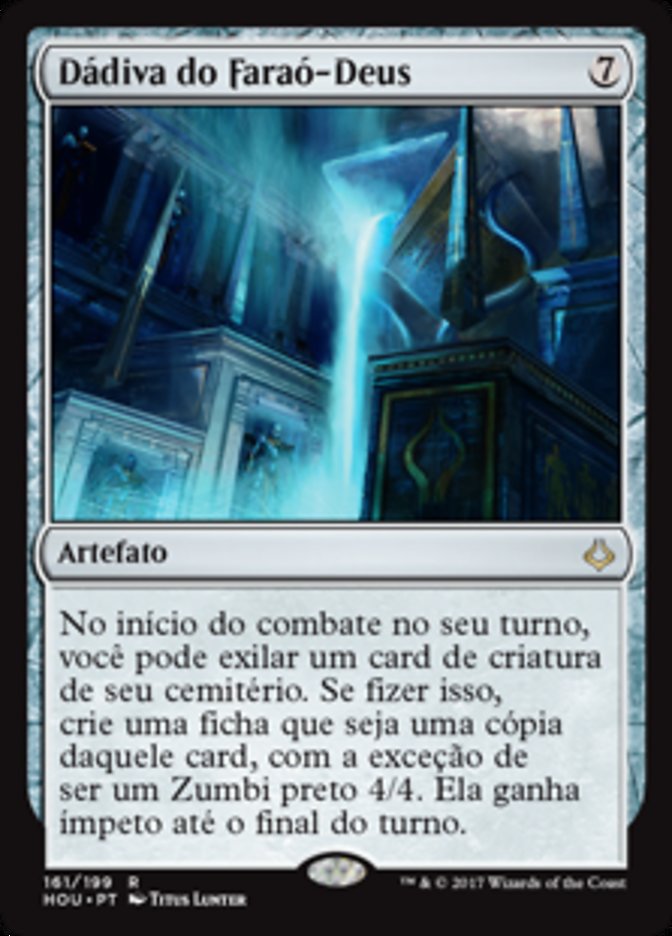 Dádiva do Faraó-Deus / God-Pharaoh's Gift - Magic: The Gathering - MoxLand