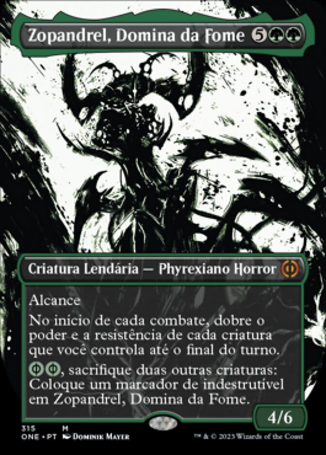 Zopandrel, Domina da Fome / Zopandrel, Hunger Dominus - Magic: The Gathering - MoxLand