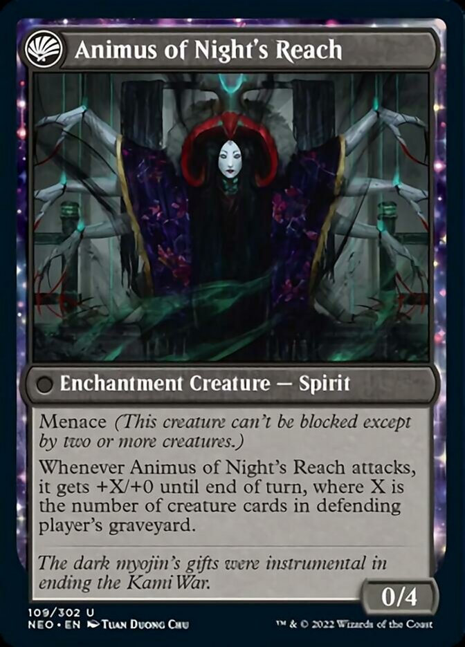 O Longo Alcance da Noite / The Long Reach of Night - Magic: The Gathering - MoxLand