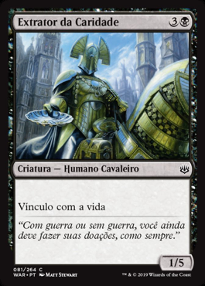 Extrator da Caridade / Charity Extractor - Magic: The Gathering - MoxLand