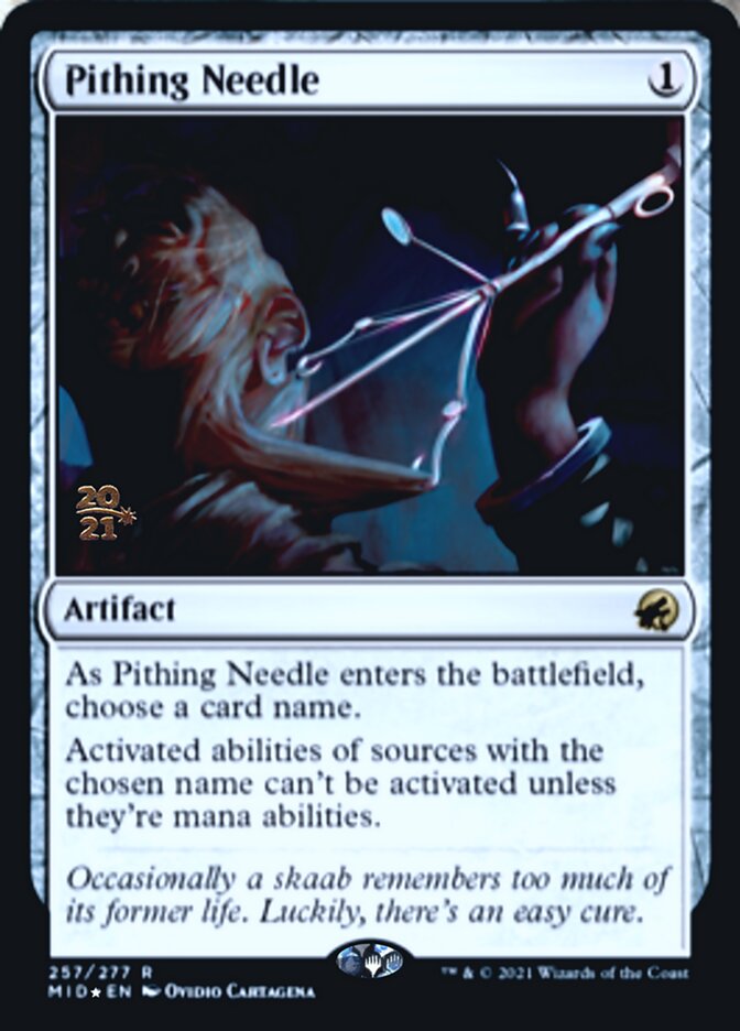 Agulha Medular / Pithing Needle - Magic: The Gathering - MoxLand