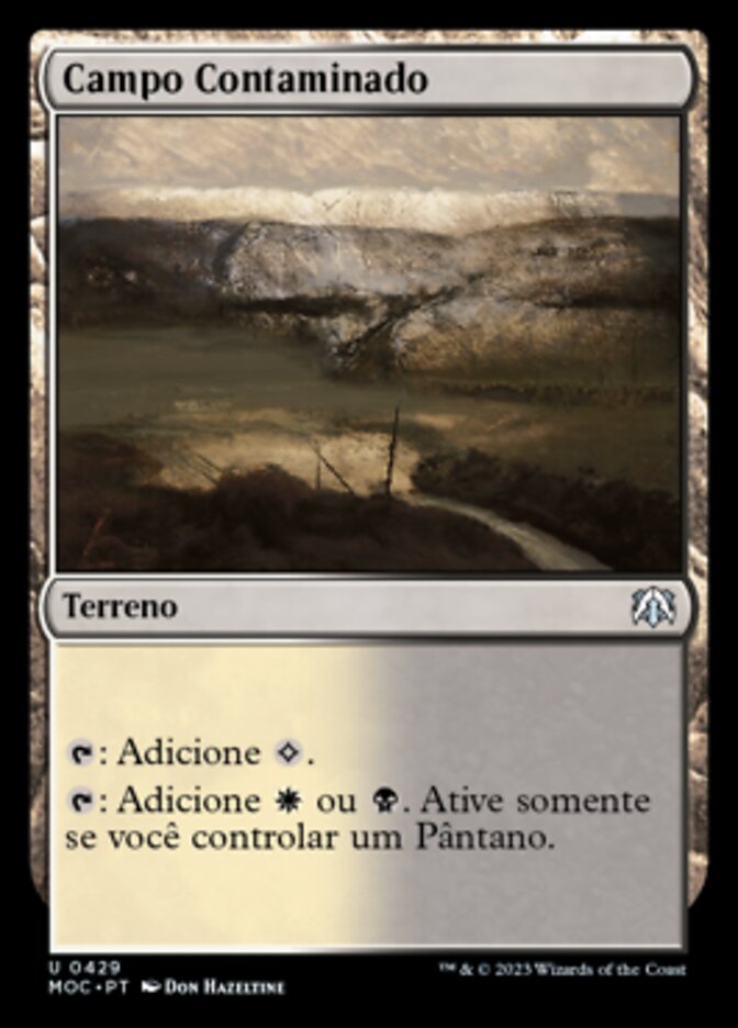 Campo Contaminado / Tainted Field - Magic: The Gathering - MoxLand