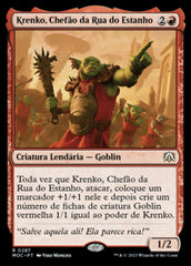 Krenko, Chefão da Rua do Estanho / Krenko, Tin Street Kingpin - Magic: The Gathering - MoxLand