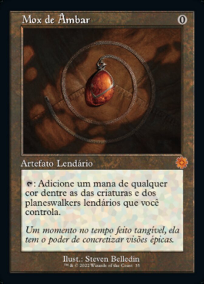 Mox de Âmbar / Mox Amber - Magic: The Gathering - MoxLand