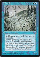 Povo das Brumas / Mistfolk - Magic: The Gathering - MoxLand