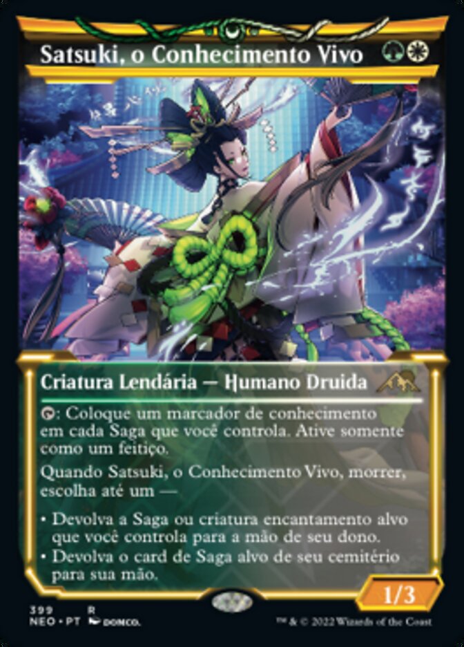 Satsuki, o Conhecimento Vivo / Satsuki, the Living Lore - Magic: The Gathering - MoxLand