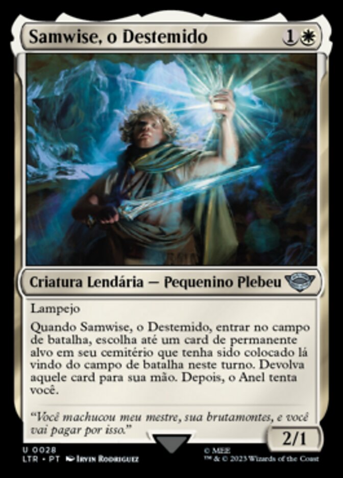 Samwise, o Destemido / Samwise the Stouthearted - Magic: The Gathering - MoxLand