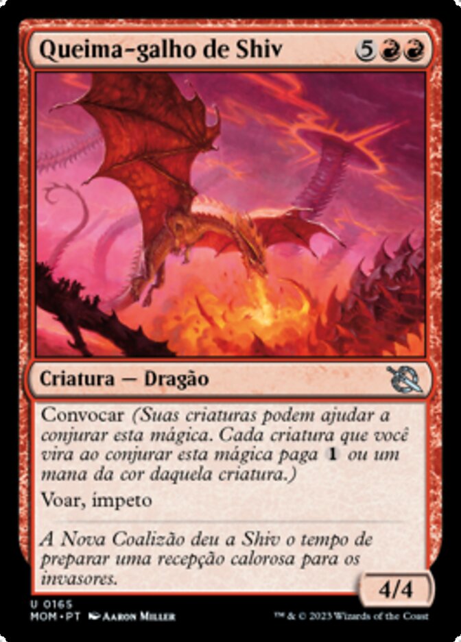 Queima-galho de Shiv / Shivan Branch-Burner - Magic: The Gathering - MoxLand