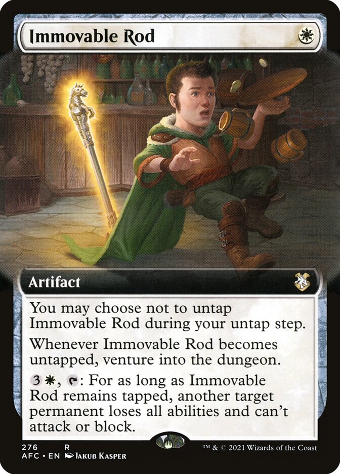 Bastão Imóvel / Immovable Rod - Magic: The Gathering - MoxLand