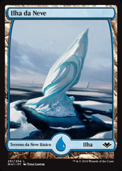 Ilha da Neve / Snow-Covered Island - Magic: The Gathering - MoxLand