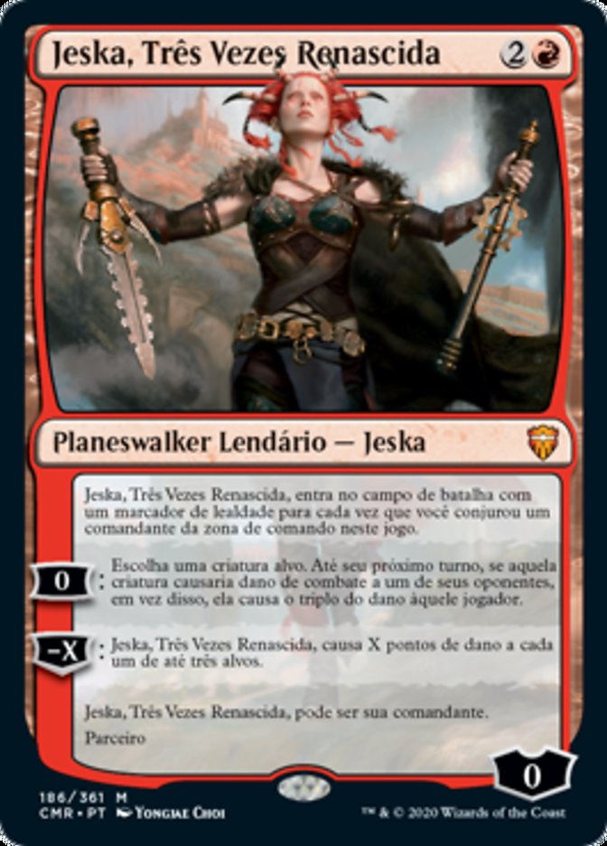 Jeska, Três Vezes Renascida / Jeska, Thrice Reborn - Magic: The Gathering - MoxLand