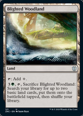 Floresta Flagelada / Blighted Woodland - Magic: The Gathering - MoxLand