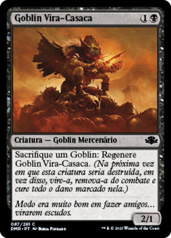 Goblin Vira-Casaca / Goblin Turncoat - Magic: The Gathering - MoxLand