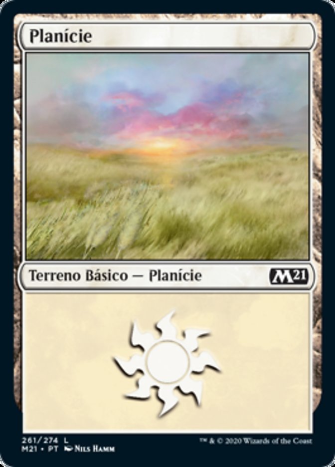 Planície / Plains - Magic: The Gathering - MoxLand