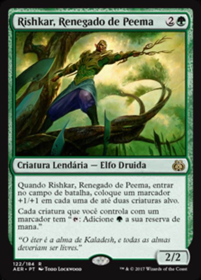 Rishkar, Renegado de Peema / Rishkar, Peema Renegade - Magic: The Gathering - MoxLand