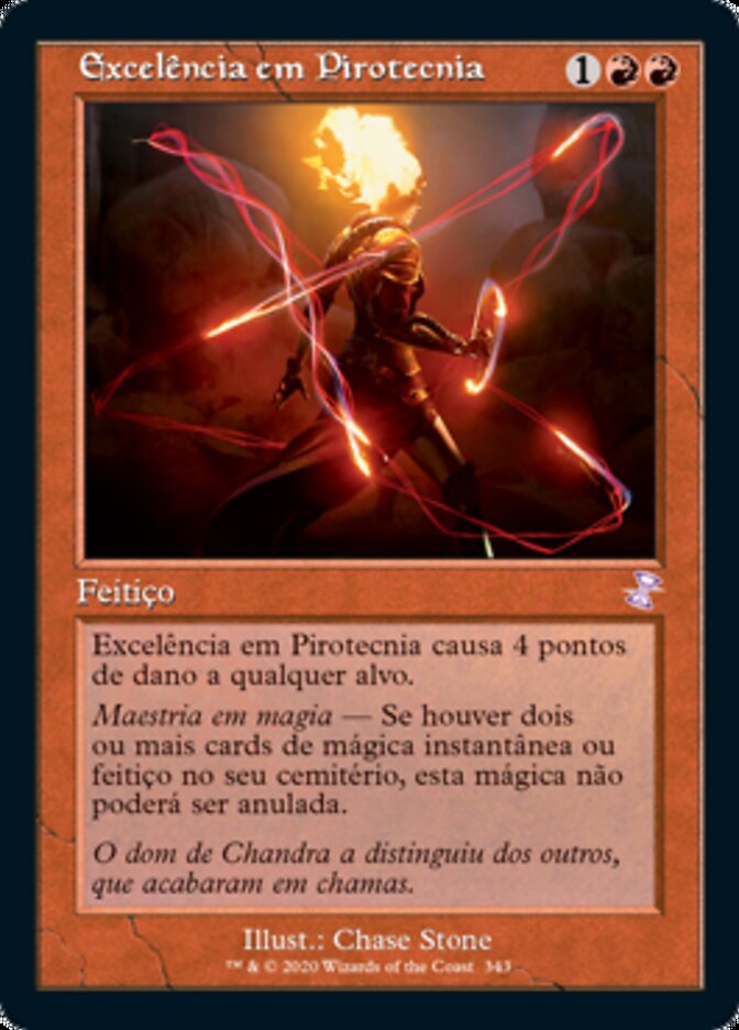 Excelência em Pirotecnia / Exquisite Firecraft - Magic: The Gathering - MoxLand