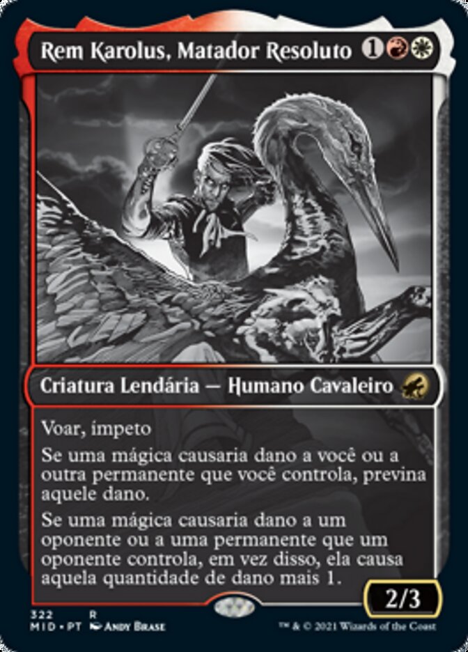 Rem Karolus, Matador Resoluto / Rem Karolus, Stalwart Slayer - Magic: The Gathering - MoxLand
