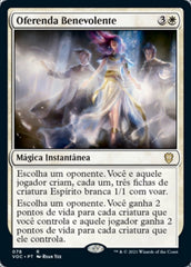 Oferenda Benevolente / Benevolent Offering - Magic: The Gathering - MoxLand