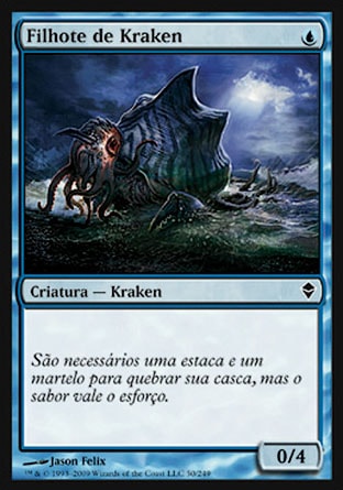 Filhote de Kraken / Kraken Hatchling - Magic: The Gathering - MoxLand