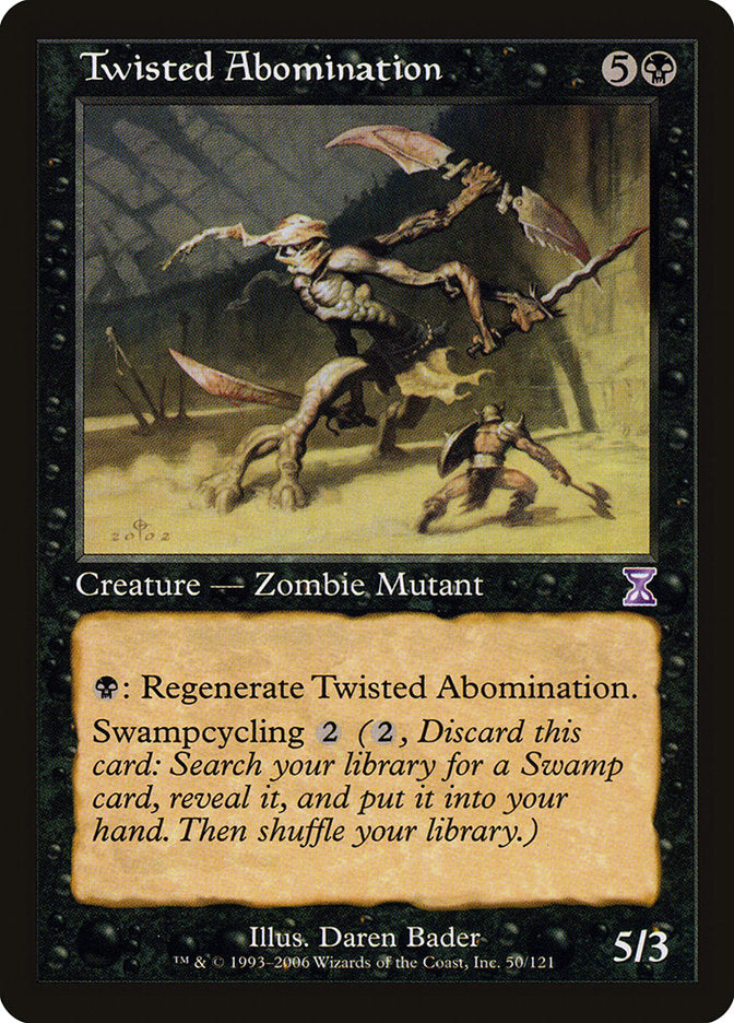 Abominação Distorcida / Twisted Abomination - Magic: The Gathering - MoxLand