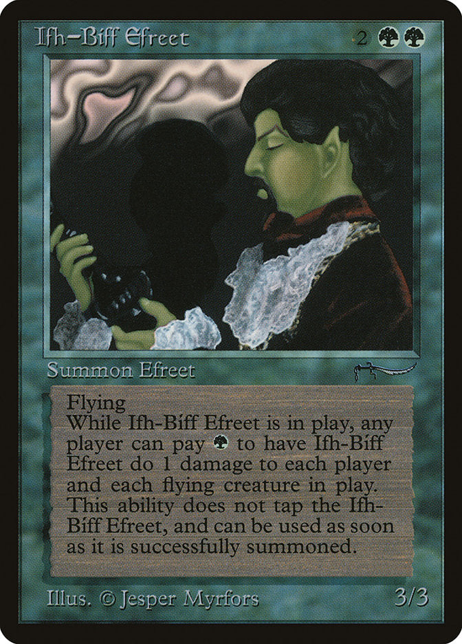 Ifh-Bíff Efreet / Ifh-Bíff Efreet - Magic: The Gathering - MoxLand