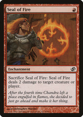 Selo do Fogo / Seal of Fire - Magic: The Gathering - MoxLand