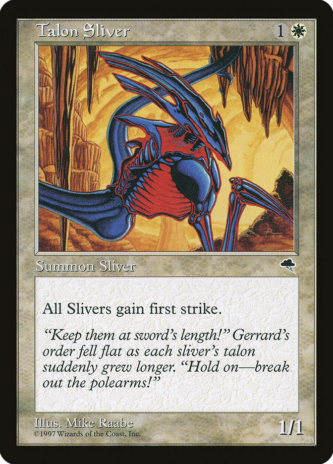 Fractius com Garra / Talon Sliver - Magic: The Gathering - MoxLand