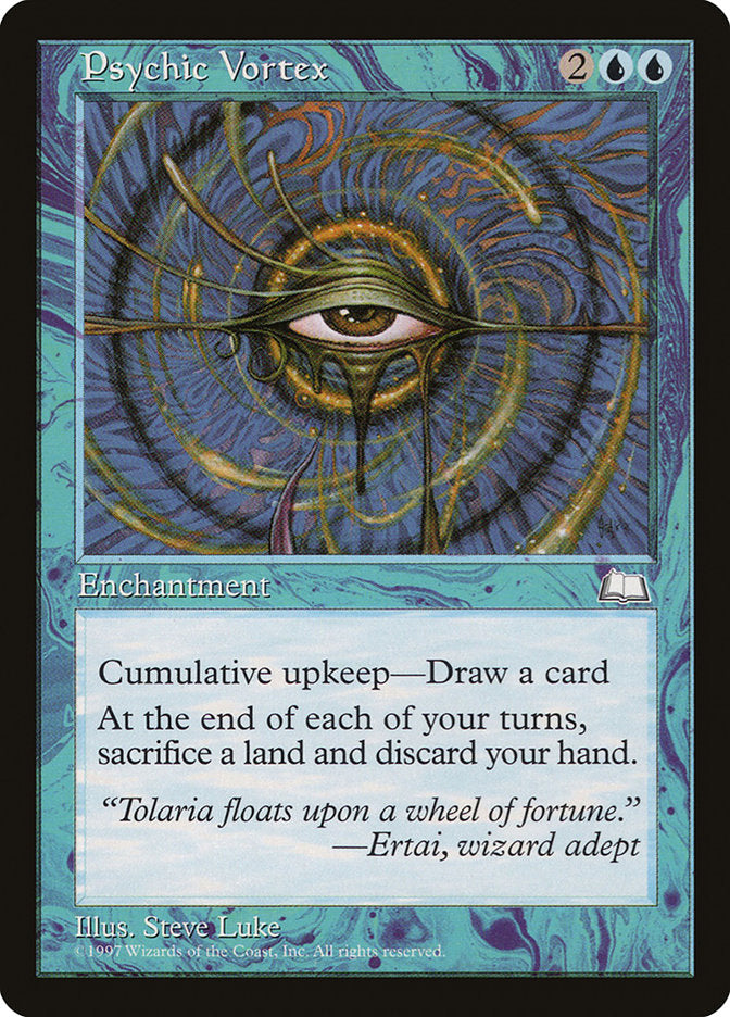 Vórtice Psíquico / Psychic Vortex - Magic: The Gathering - MoxLand