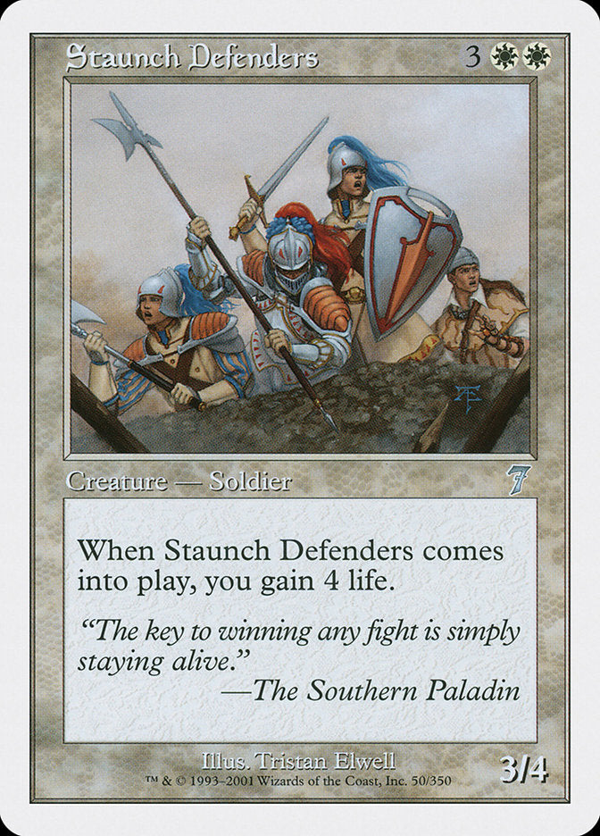 Defensores Inabaláveis / Staunch Defenders - Magic: The Gathering - MoxLand