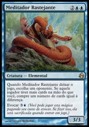 Meditador Rastejante/ Slithermuse - Magic: The Gathering - MoxLand