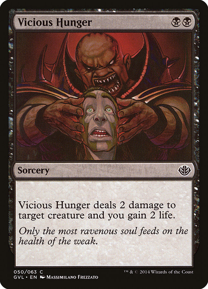 Fome Mórbida / Vicious Hunger - Magic: The Gathering - MoxLand