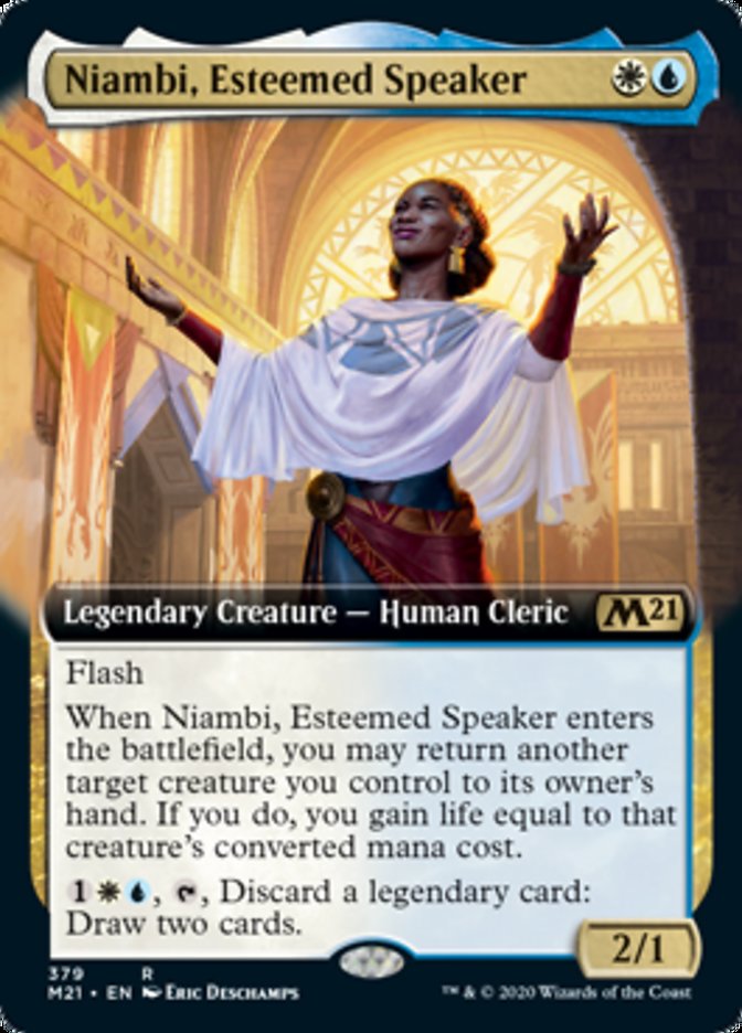 Niambi, Estimada Oradora / Niambi, Esteemed Speaker - Magic: The Gathering - MoxLand