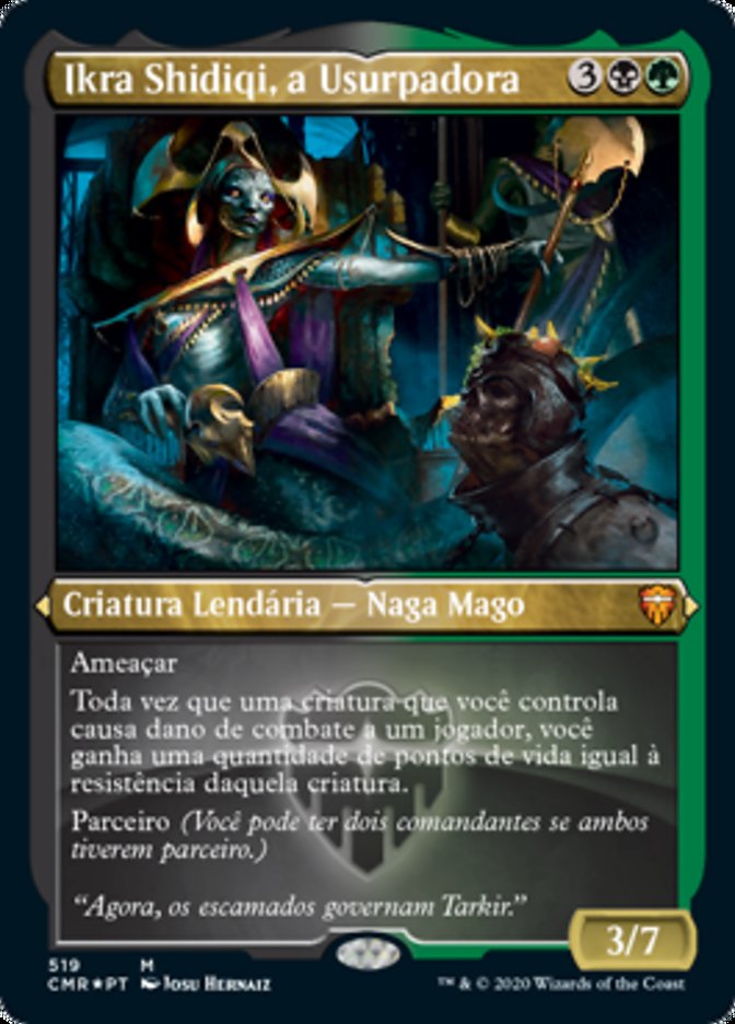 Ikra Shidiqi, a Usurpadora / Ikra Shidiqi, the Usurper - Magic: The Gathering - MoxLand