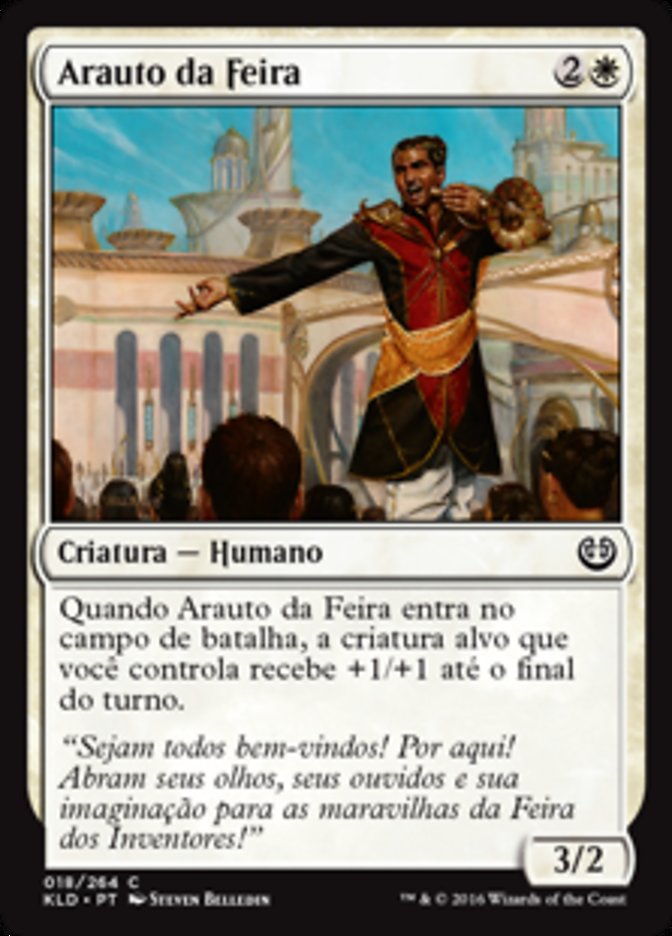 Arauto da Feira / Herald of the Fair - Magic: The Gathering - MoxLand