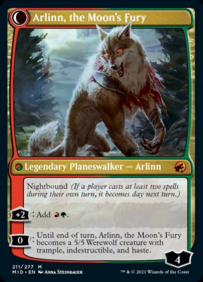 Arlinn, a Esperança da Matilha / Arlinn, the Pack's Hope - Magic: The Gathering - MoxLand