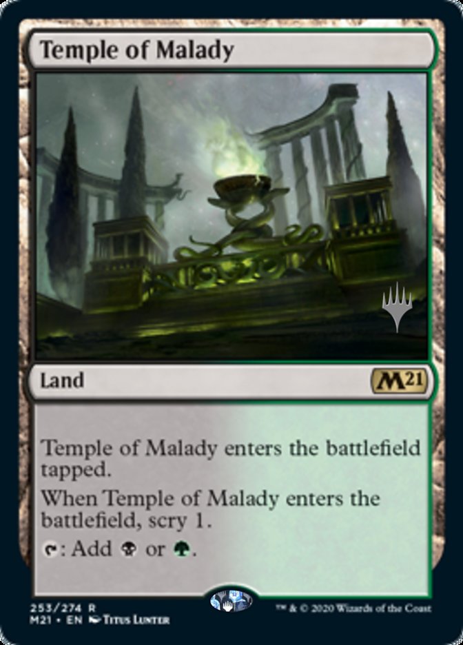 Templo da Enfermidade / Temple of Malady - Magic: The Gathering - MoxLand