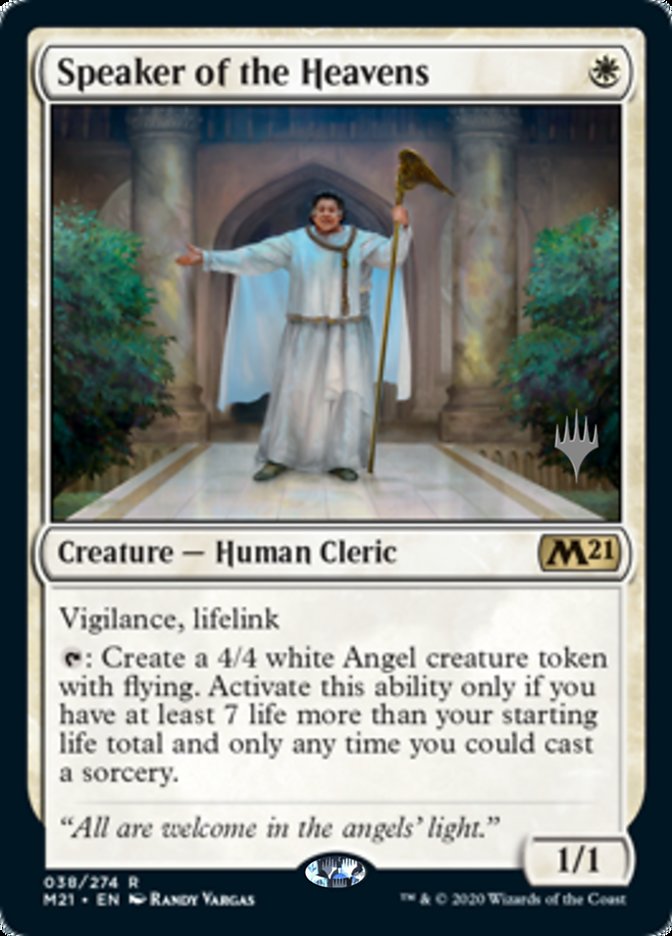 Porta-voz dos Céus / Speaker of the Heavens - Magic: The Gathering - MoxLand